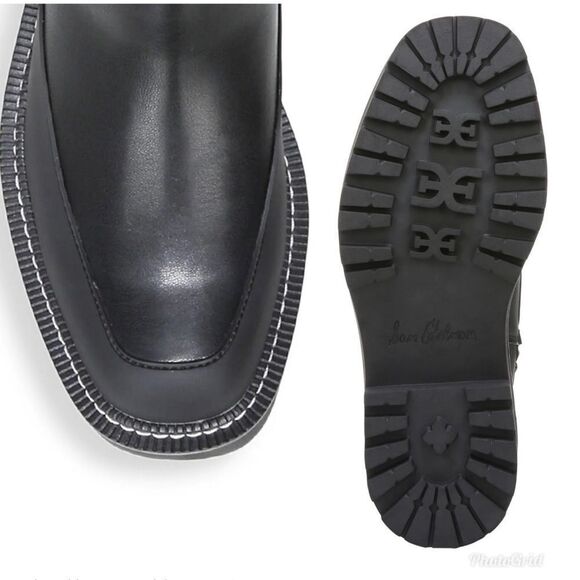 Revolve Sam Edelman Lerue Over The Knee Tall Lug Boots - Picture 4 of 13